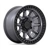 Black Rhino Hard Alloys | CALICO 17x8.5 ET34 - MATTE GUNMETAL W/ MATTE BLACK LIP