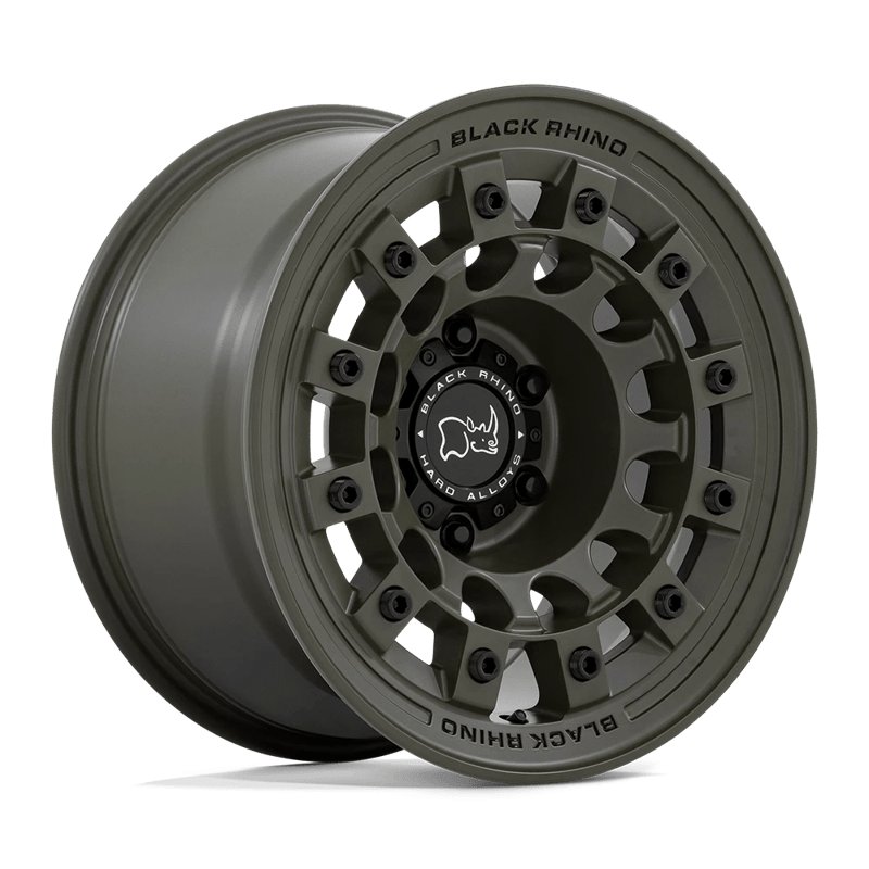 Black Rhino Hard Alloys | FUJI 17x9.0 ET-12 - OLIVE DRAB GREEN