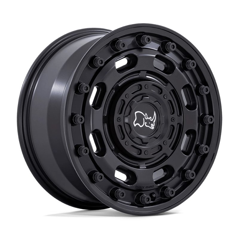 Black Rhino Hard Alloys | ATLAS 17x8.0 ET38 - MATTE BLACK