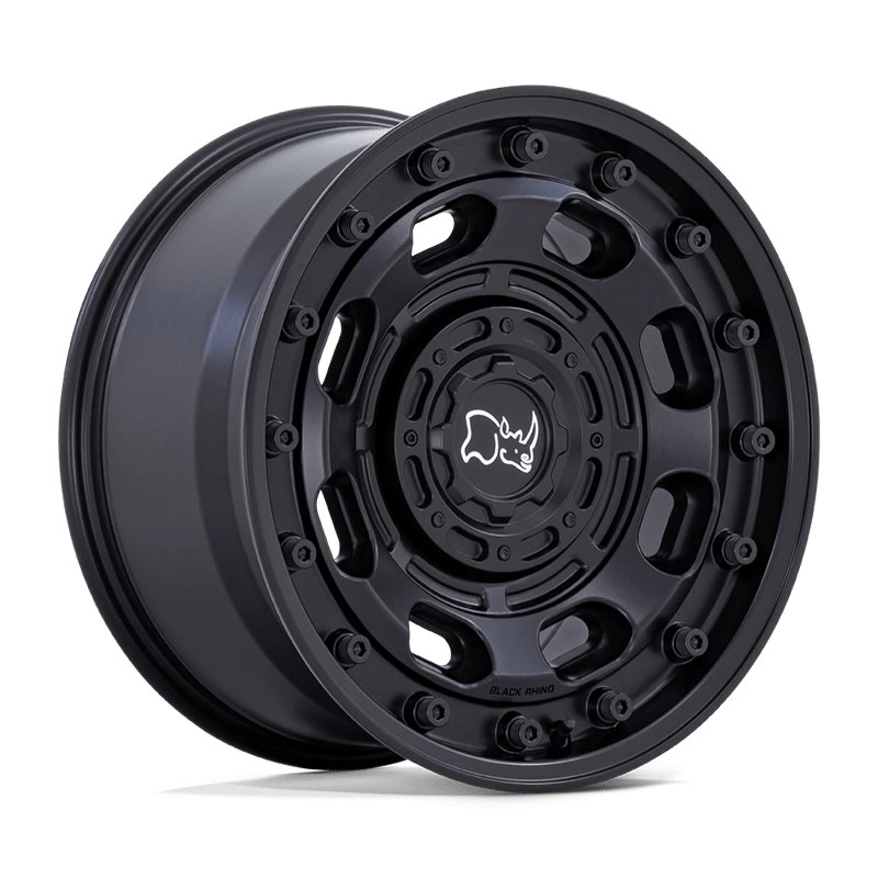 Black Rhino Hard Alloys | ATLAS 17x8.5 ET-10 - MATTE BLACK