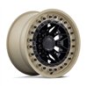 Black Rhino Hard Alloys | ALPHA 17x9.0 ET0 - MATTE BLACK W/ SAND LIP