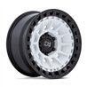 Black Rhino Hard Alloys | BARRAGE 17x8.5 ET-10 - GLOSS WHITE ON MATTE BLACK
