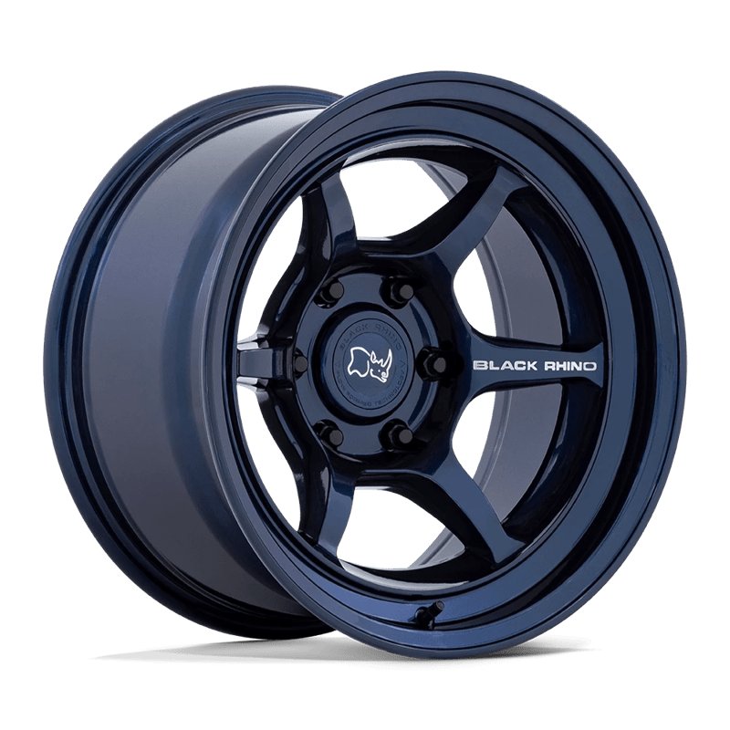 Black Rhino Hard Alloys | SHOGUN 17x9.0 ET-38 - GLOSS MIDNIGHT BLUE