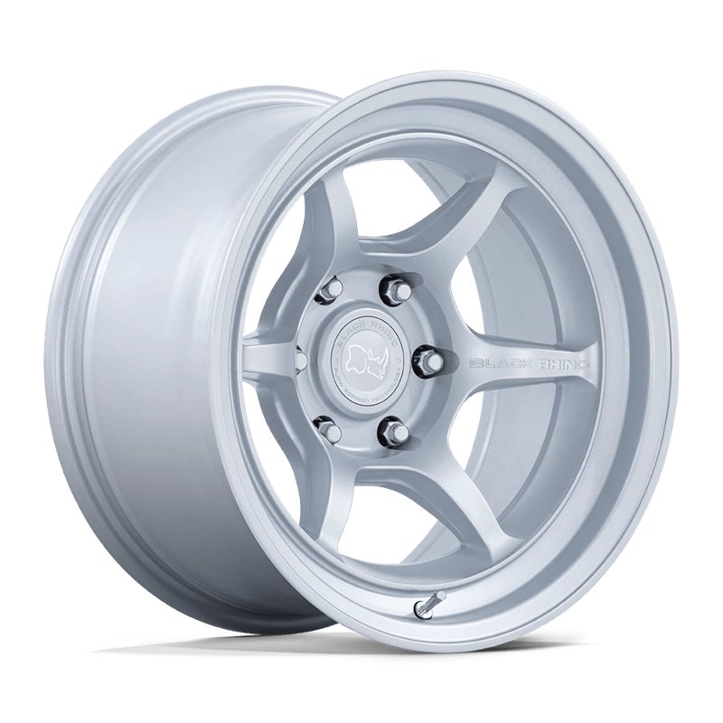 Black Rhino Hard Alloys | SHOGUN 17x9.0 ET-38 - HYPER SILVER