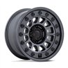 Black Rhino Hard Alloys | BR012 OUTBACK 17x8.5 ET-10 - MATTE GUNMETAL