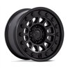 Black Rhino Hard Alloys | BR012 OUTBACK 17x8.5 ET-10 - MATTE BLACK