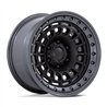 Black Rhino Hard Alloys | BR014 SAHARA 17x9.0 ET0 - MATTE BLACK W/ GUNMETAL LIP