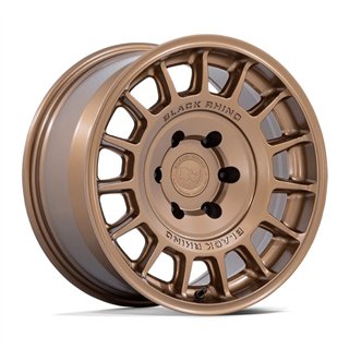Black Rhino Hard Alloys | BR015 VOLL 17x8.5 ET0 - MATTE BRONZE