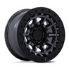 Black Rhino Hard Alloys | BR016 TUSK 17x8.5 ET-10 - MATTE GUNMETAL W/ BLACK ROCK GUARD
