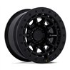 Black Rhino Hard Alloys | BR016 TUSK 17x8.5 ET-10 - GLOSS BLACK W/ BLACK ROCK GUARD
