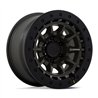 Black Rhino Hard Alloys | BR016 TUSK 17x8.5 ET-10 - OLIVE DRAB GREEN W/ BLACK ROCK GUARD