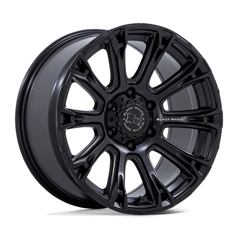 Black Rhino Hard Alloys | BR020 DIAMONDBACK 18x9.0 ET12 - MATTE BLACK