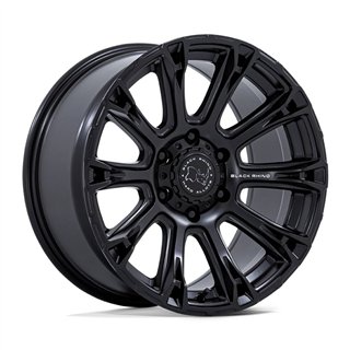Black Rhino Hard Alloys | BR020 DIAMONDBACK 20x9.0 ET-12 - MATTE BLACK