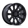 Black Rhino Hard Alloys | BR020 DIAMONDBACK 20x9.0 ET12 - MATTE BLACK