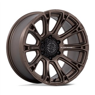 Black Rhino Hard Alloys | BR020 DIAMONDBACK 17x9.0 ET-12 - BURNT BRONZE