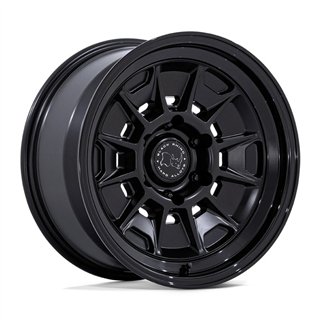 Black Rhino Hard Alloys | BR021 MONDO 17x8.5 ET20 - MATTE BLACK W/ GLOSS BLACK LIP