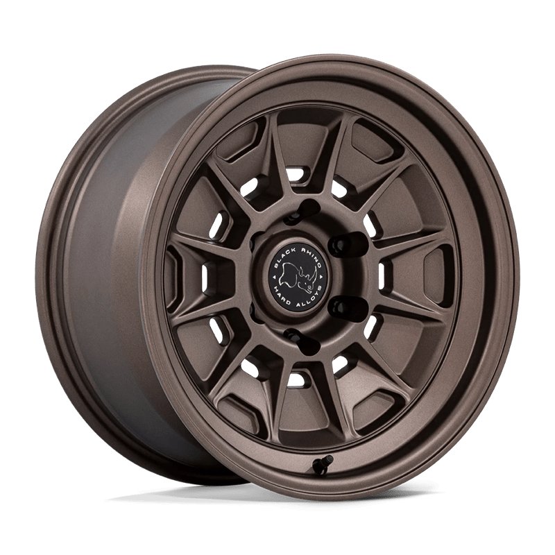 Black Rhino Hard Alloys | BR021 MONDO 17x8.5 ET-10 - BURNT BRONZE