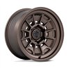 Black Rhino Hard Alloys | BR021 MONDO 17x9.0 ET-38 - BURNT BRONZE