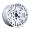 Black Rhino Hard Alloys | BR022 BAHARI 17x8.5 ET-10 - GLOSS SILVER W/ MACHINED FACE