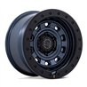 Black Rhino Hard Alloys | BR023 XPLORER 17x9.0 ET-12 - METALLIC BLUE W/ BLACK ROCK GUARD