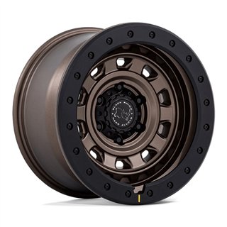 Black Rhino Hard Alloys | BR023 XPLORER 17x9.0 ET-12 - BURNT BRONZE W/ BLACK ROCK GUARD