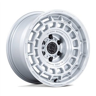 Black Rhino Hard Alloys | BR024 AWOL 20x8.5 ET12 - SILVER W/ MACHINED FACE