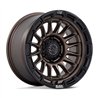 Black Rhino Hard Alloys | BR025 RIVAL 17x8.5 ET10 - BURNT BRONZE W/ MATTE BLACK LIP