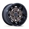 Black Rhino Hard Alloys | BR028 GUARD 17x8.5 ET35 - BURNT BRONZE W/ MATTE BLACK LIP