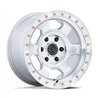 Black Rhino Hard Alloys | BR029 TROOPER 17x8.5 ET25 - GLOSS SILVER W/ MACHINED FACE