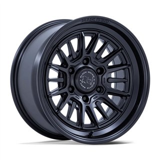Black Rhino Hard Alloys | BR030 TALEO 17x8.5 ET0 - MATTE BLACK