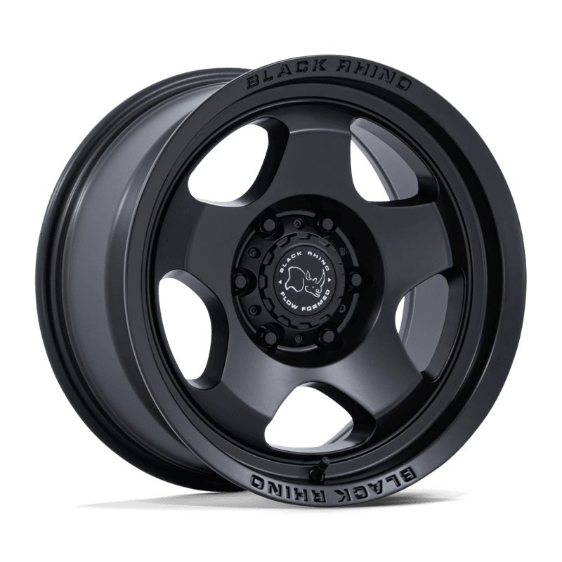 Black Rhino Hard Alloys | BR031 SOL 17x8.0 ET30 - MATTE BLACK