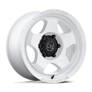 Black Rhino Hard Alloys | BR031 SOL 17x8.0 ET38 - GLOSS WHITE