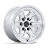 Black Rhino Hard Alloys | BR032 ECHO 18x9.0 ET12 - GLOSS SILVER W/ MACHINED FACE