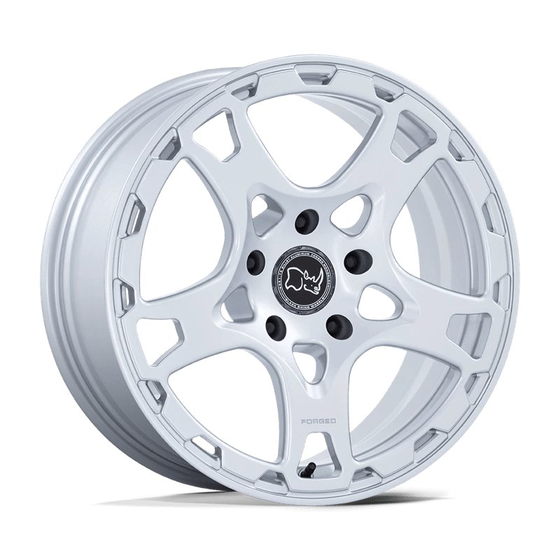 Black Rhino Hard Alloys | KLAUE 18x8.0 ET20 - MATTE SILVER