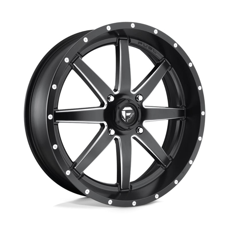 Fuel Off-Road | D538 MAVERICK 16x7.0 ET13 - MATTE BLACK MILLED
