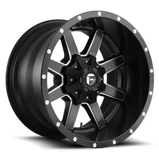 Fuel Off-Road | D538 MAVERICK 20x12.0 ET-44 - MATTE BLACK MILLED