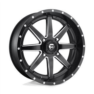 Fuel Off-Road | D538 MAVERICK 20x7.0 ET13 - MATTE BLACK MILLED