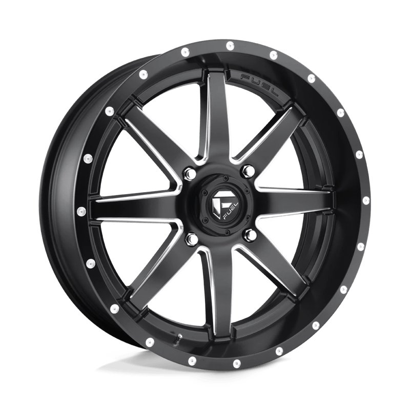 Fuel Off-Road | D538 MAVERICK 20x7.0 ET13 - MATTE BLACK MILLED