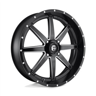 Fuel Off-Road | D538 MAVERICK 24x7.0 ET13 - MATTE BLACK MILLED