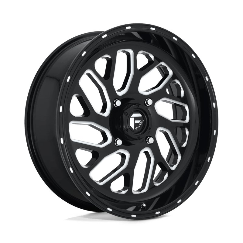 Fuel Off-Road | D581 TRITON 20x7.0 ET13 - GLOSS BLACK MILLED