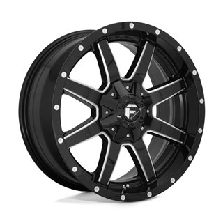 Fuel Off-Road | D610 MAVERICK 20x12.0 ET-44 - GLOSS BLACK MILLED