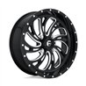 Fuel Off-Road | D641 KOMPRESSOR UTV 20x7.0 ET13 - GLOSS BLACK MILLED