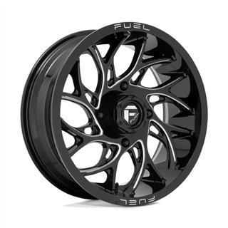 Fuel Off-Road | D741 RUNNER 18x7.0 ET13 - GLOSS BLACK MILLED