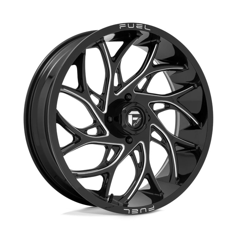 Fuel Off-Road | D741 RUNNER 22x7.0 ET13 - GLOSS BLACK MILLED