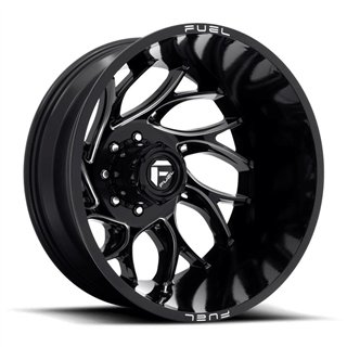 Fuel Off-Road | D741 RUNNER 22x8.25 ET-202 - GLOSS BLACK MILLED