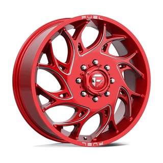 Fuel Off-Road | D742 RUNNER 22x8.25 ET105 - CANDY RED MILLED