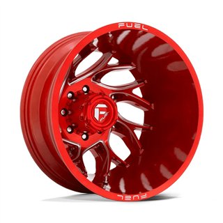 Fuel Off-Road | D742 RUNNER 22x8.25 ET-220 - CANDY RED MILLED