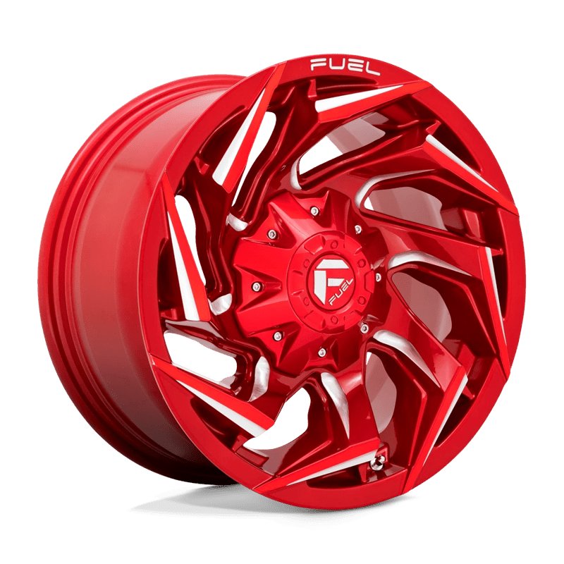 Fuel Off-Road | D754 REACTION 24x12.0 ET-44 - CANDY RED MILLED
