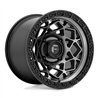 Fuel Off-Road | D784 UNIT UTV 15x7.0 ET10 - GUNMETAL W/ MATTE BLACK RING
