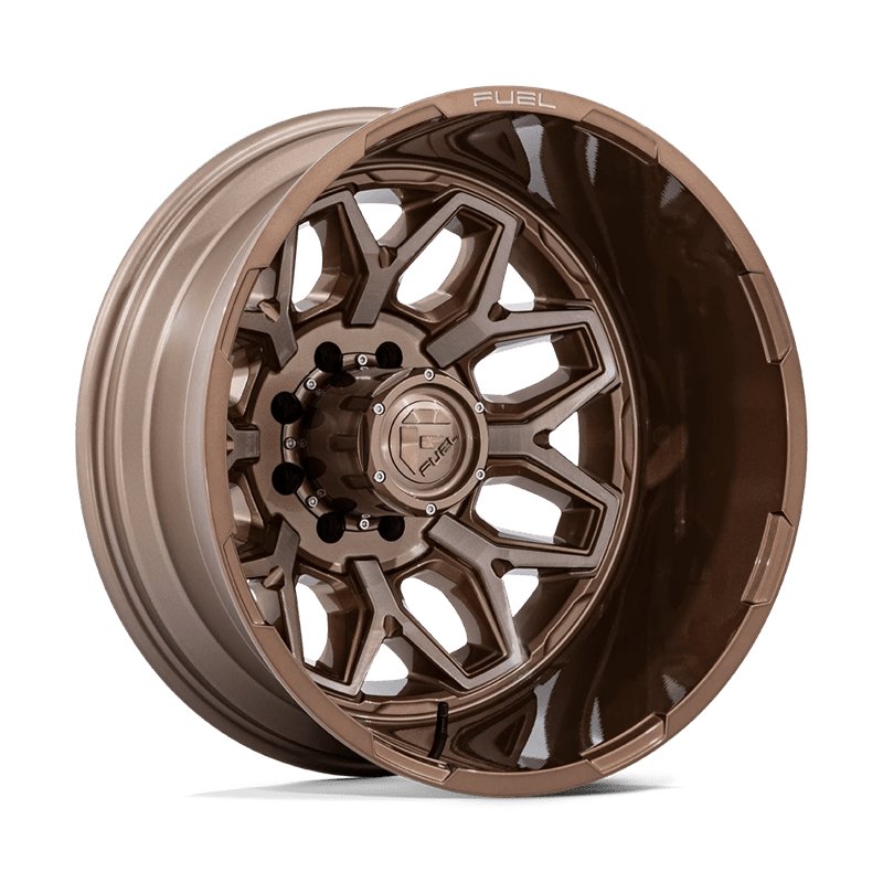 Fuel Off-Road | D876 FLUX DUALLY 20x8.25 ET-227 - PLATINUM BRONZE